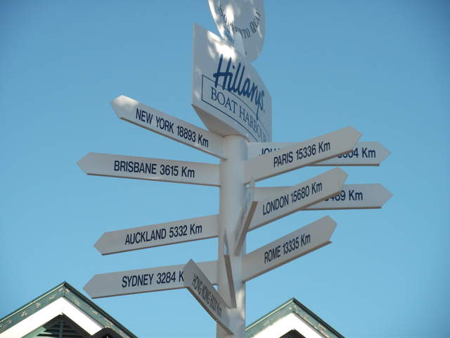 A long way from home!