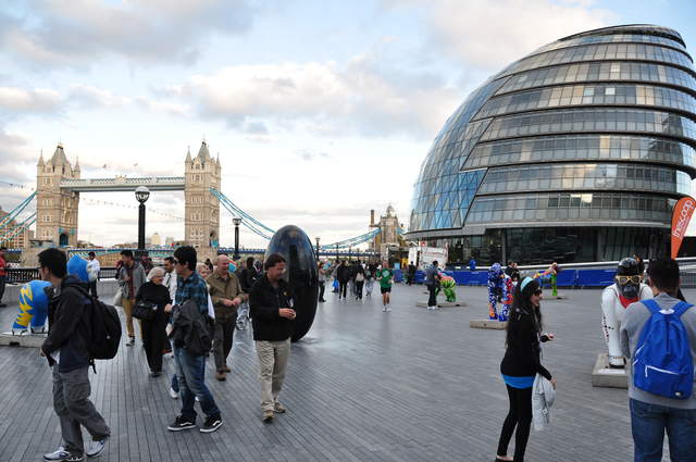 Gorillas Visit London