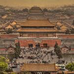 The Forbidden City, viewed from Jingshan Hill