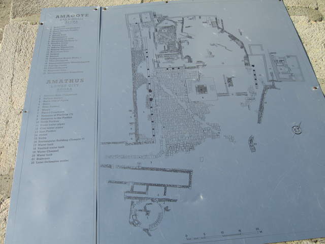 Amathus, Aphrodite's Temple Floor Plan