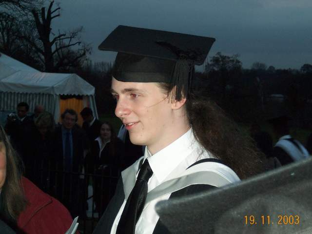Kevin after graduation
