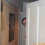 Rob peaking around my door