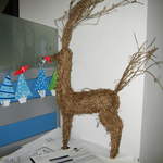 Rudolph the Red Nose Mouflon (Thanks Emily)