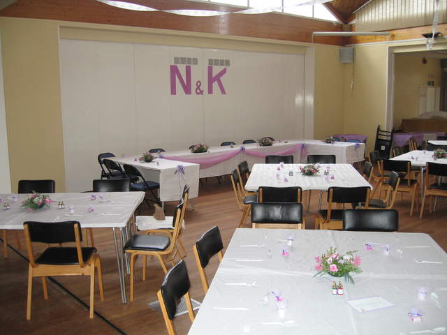 Reception hall