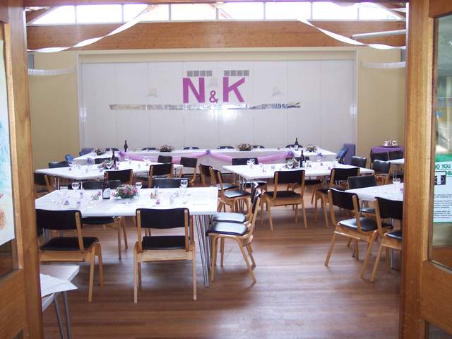Reception hall
