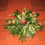Christmas table decoration