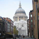 St Pauls Cathedral, under construction