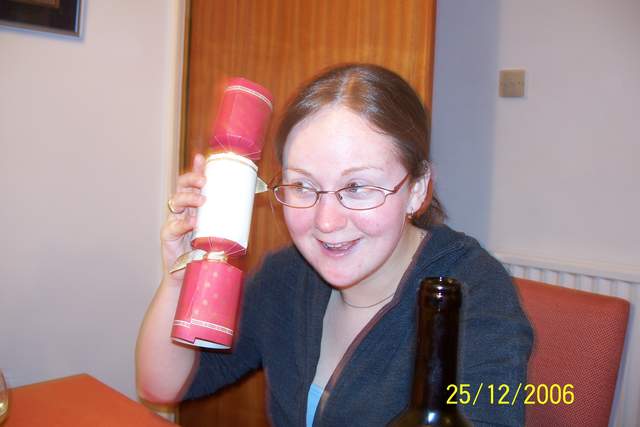 Ali guessing at the crackers