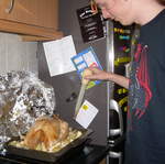 Kev - basting the turkey
