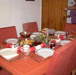 Christmas table