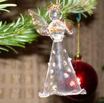Angel on the christmas tree
