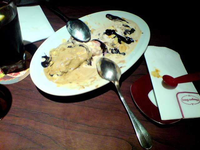 The ice cream we couldn't eat