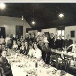 Fred and Pat Warnes wedding reception