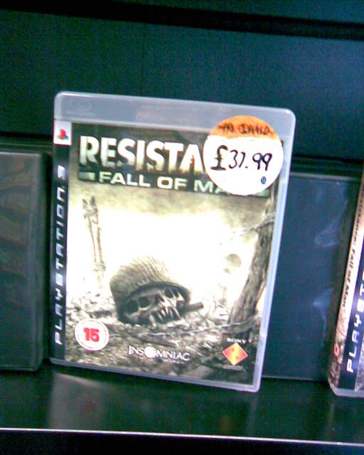 2 days after PS3 Launch, second-hand games