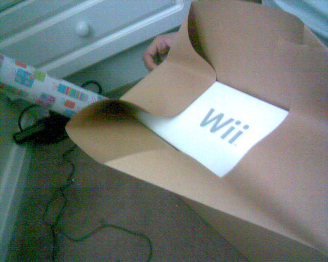 Chorna's Wii, self-wrapped