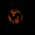 Witches Cat Pumpkin