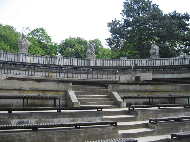 Ampitheatre seats