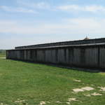 Wooden building at Birkenau