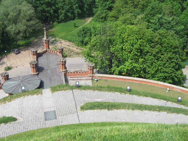 Entrance from Kosciuszko's Mound