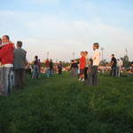 The crowd at the Recycling Festival