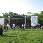 The crowd at the Recycling Festival 2007