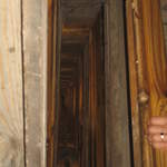 Staircase down into the Wieliczka Salt Mines
