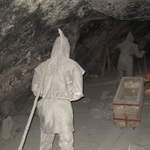 Workers in Wieliczka Salt Mines