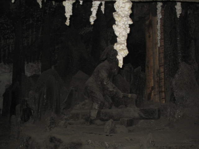 Dwarf in Wieliczka Salt Mines