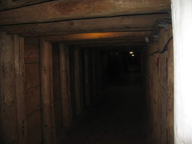 Corridor in Wieliczka Salt Mines