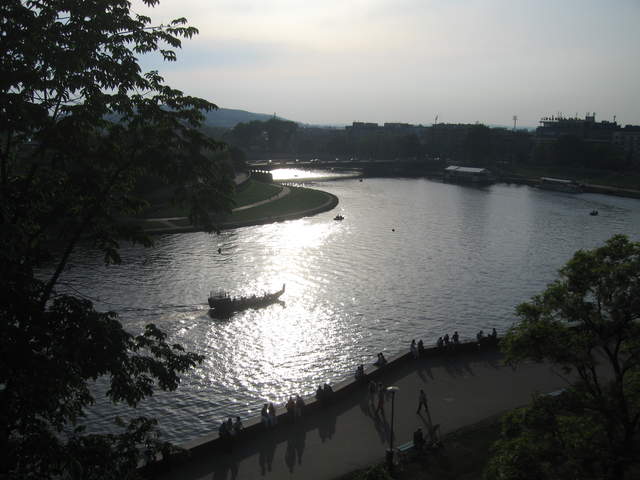 View from Wawel Hill