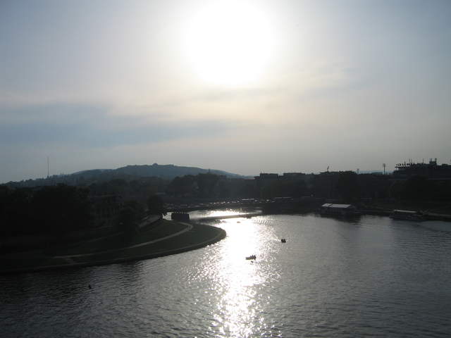 View from Wawel Hill