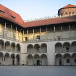 Wawel Hill Castle Courtyard