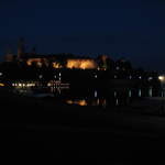 Wawel Hill at night