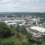 Lagiwienki from tower at the Sanctuary of God's Mercy 