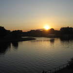 Sunset of the Wisła