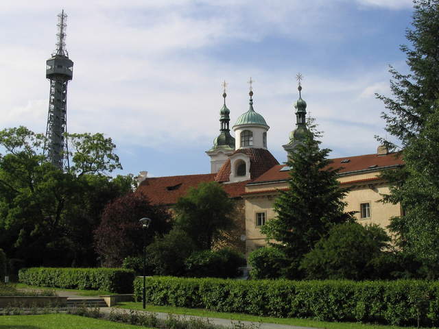 Eiffelovka and the Strahov Monestary