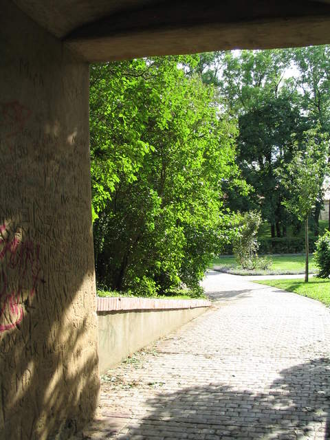 Archway on Petřín Hill