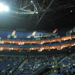 Inside the O2 Arena