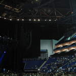 Inside the O2 Arena
