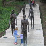 Communist Memorial at the base of Petřín Hill