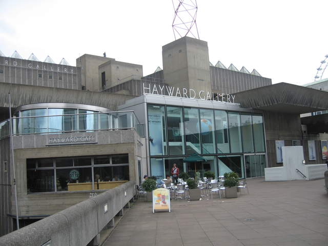 Hayward Gallery - current home of the Blind Light exhbition