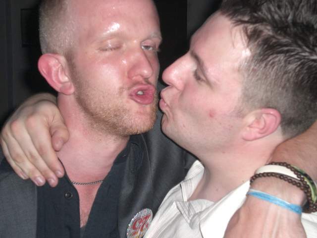 A little TOO close - Bart and Alastair