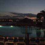 Main pool at night