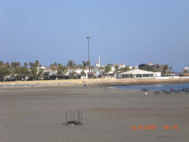 Barcelo El Castillo complex from the beach