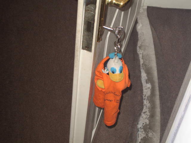 Antique Hostel keys