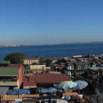 Panoramic view from the Antique Hostel roof terrace