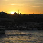 Sunset from Galata Bridge