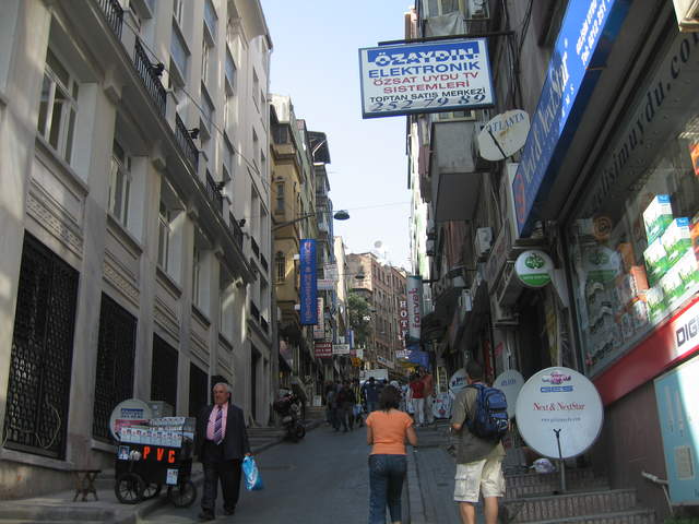 Towards Galata Tower