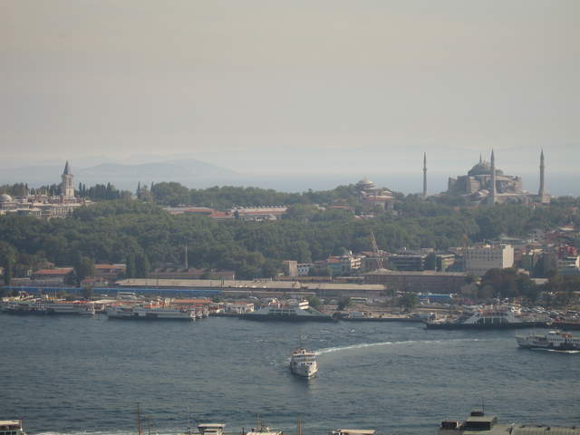 View of the Golden Horn from Galata Tower