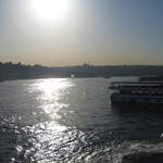 Sunset from Galata Bridge